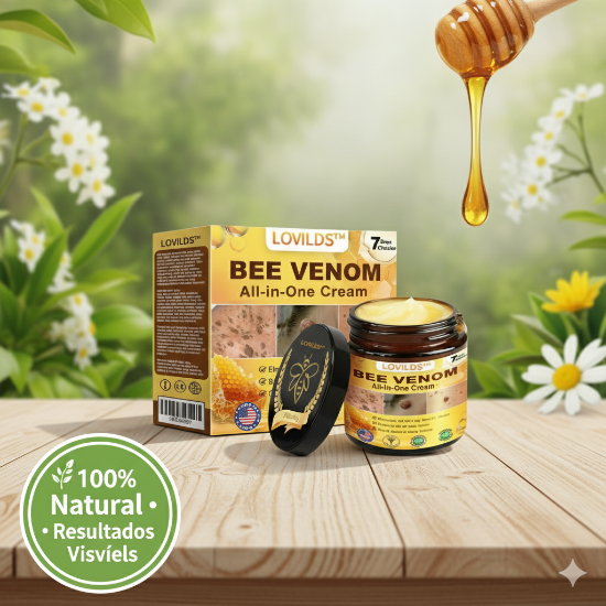 Creme Total com Veneno de Abelha LOVILDS™