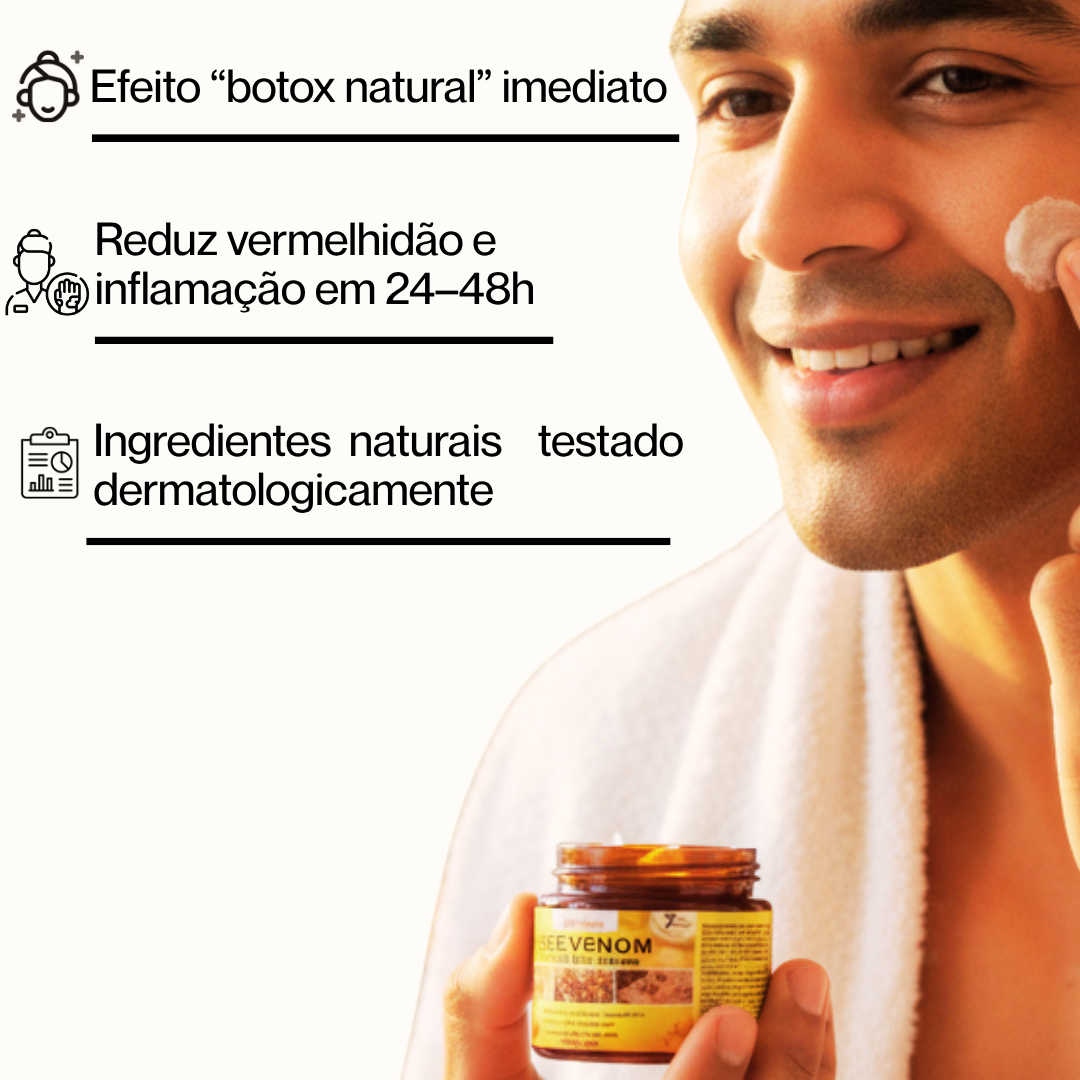 Creme Total com Veneno de Abelha