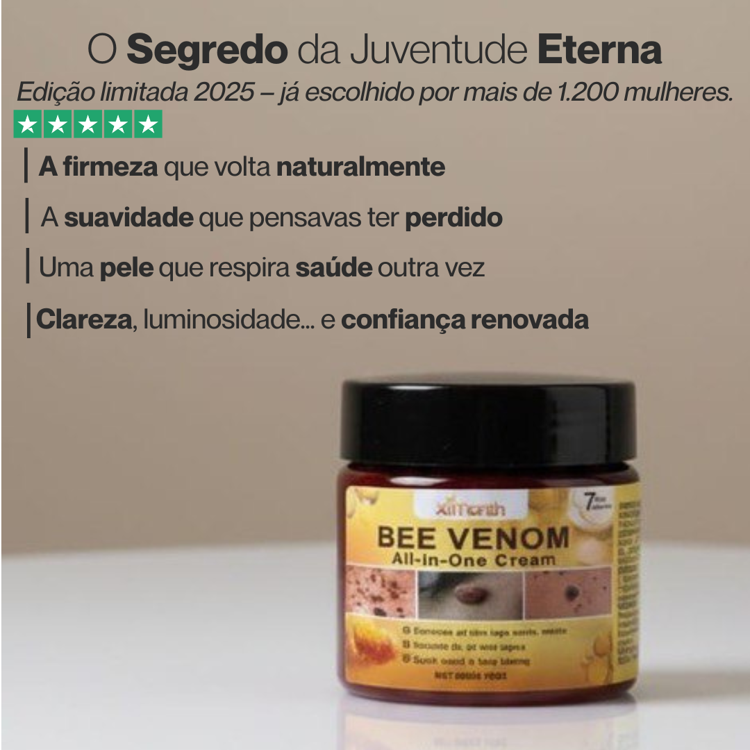 Creme Total com Veneno de Abelha