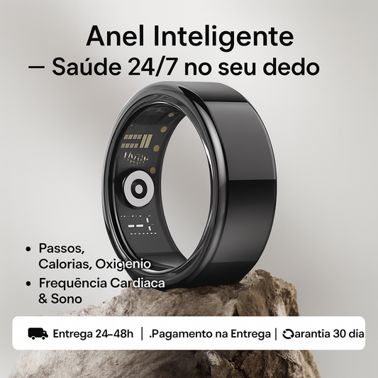 Anel Inteligente – Saúde 24/7 no Seu Dedo