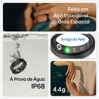 Anel Inteligente – Saúde 24/7 no Seu Dedo