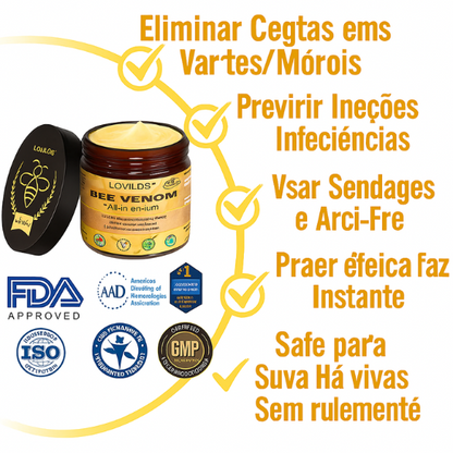 Creme Total com Veneno de Abelha